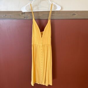 Roxy Sunlit Yellow Midi Dress